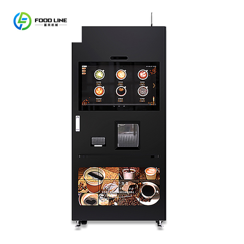 Vending Machine Qr Code - Inteligentny automat do espresso z kodem