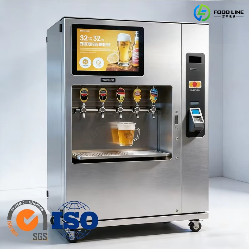 Popcorn Vending Machine - Automat do samoobsługowego sprzedaży metalowych puszek