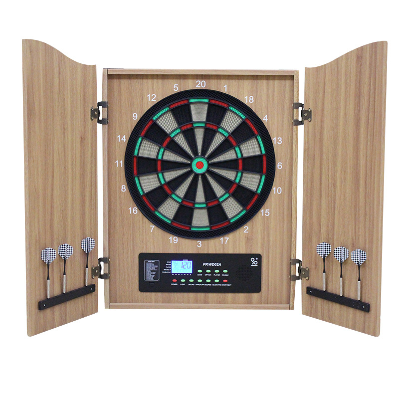 Electronic Dartboard Cabinet - Luksusowa drewniana szafka na elektroniczną tarczę