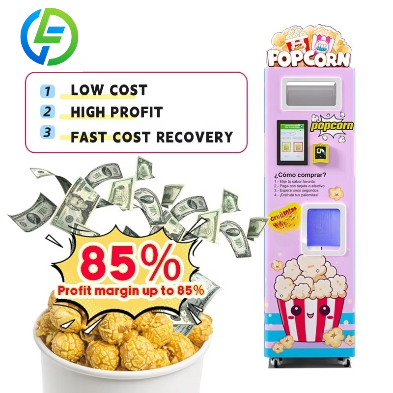 Popcorn Vending Machine - Automatyczne maszyny do popcornu z inteligentnym