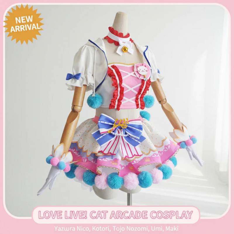 Kostium Cosplay COSAlice Madne – Arcade Games & Vending Co recenzja i cena