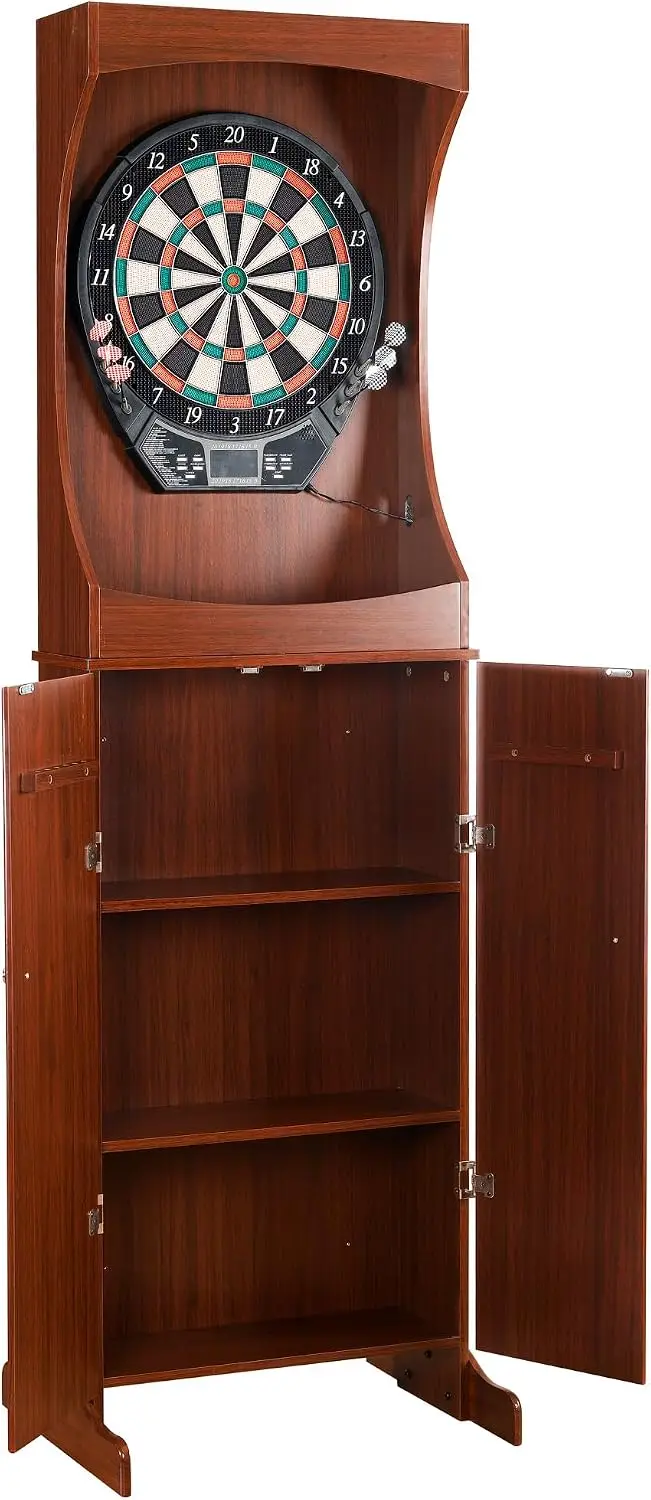 Zestaw elektronicznej tarczy d – Electronic Dartboard Cabinet recenzja i cena