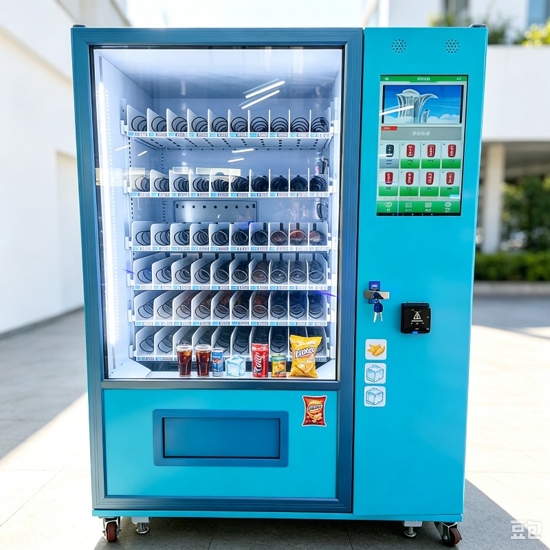 Automat z przekąskami z ekrane – Vending Machine Qr Code recenzja i cena