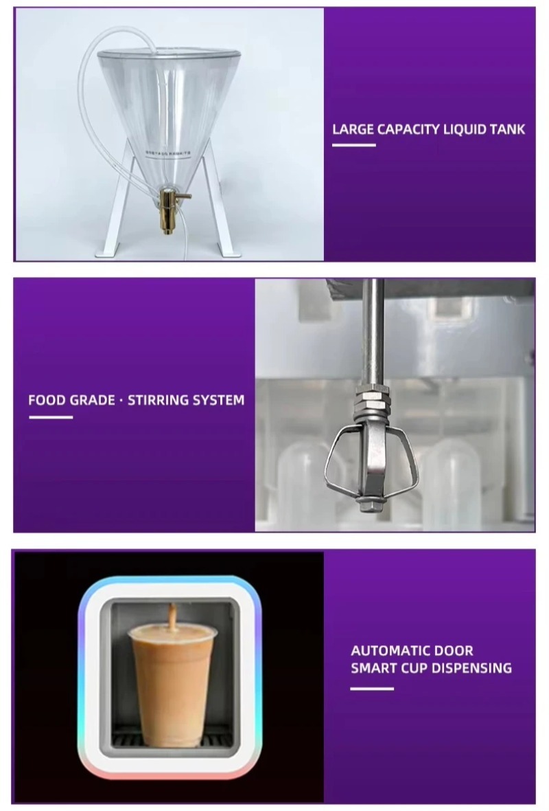 Automat do smoothie proteinowy – Popcorn Vending Machine recenzja i cena