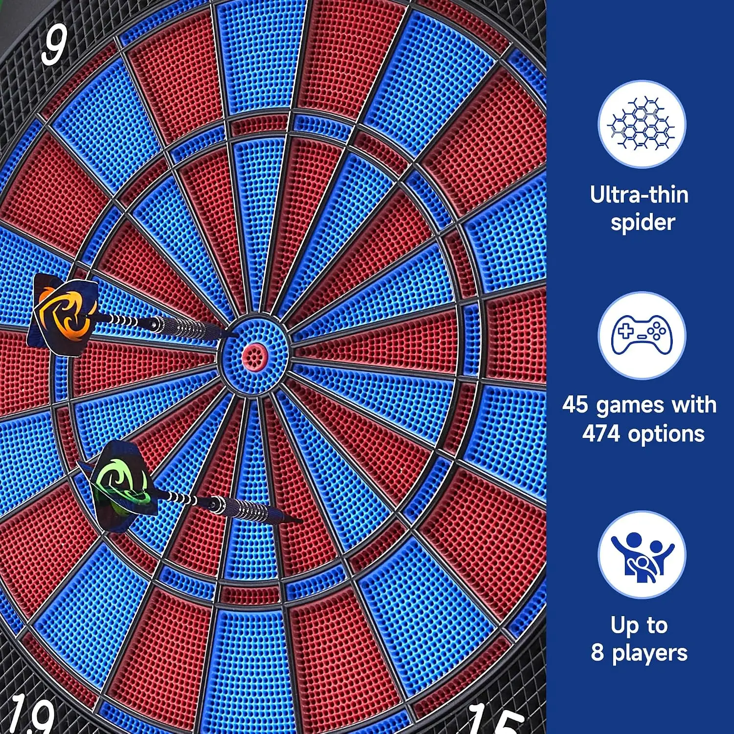 Elektroniczna szafka na tarczę – Electronic Dartboard Cabinet recenzja i cena