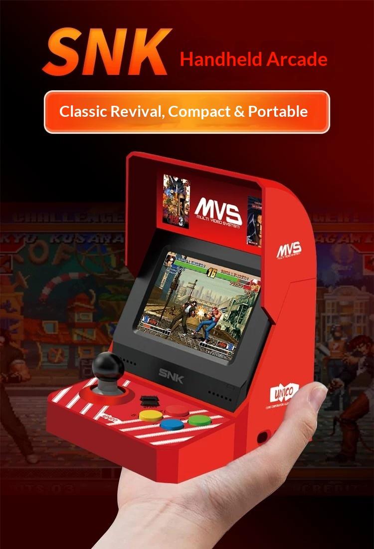 Konsola arcade UNICO MVS Mini  – Arcade Game Jackpot recenzja i cena