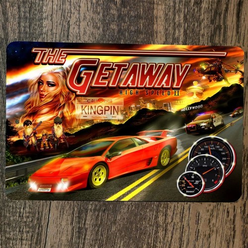 Metalowy szyld ścienny The Get – Arcade Games & Vending Co recenzja i cena